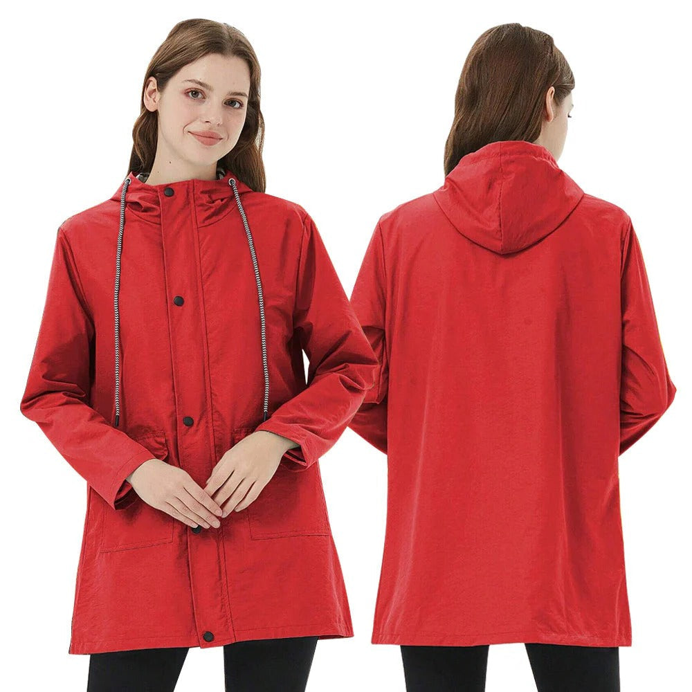 Women's Full Zip Jacket with Unrestricted Movement Cut for Spring and Summer