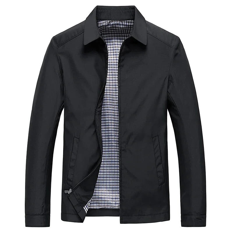 Men’s Water Resistant Hooded Jacket for Windy Weather