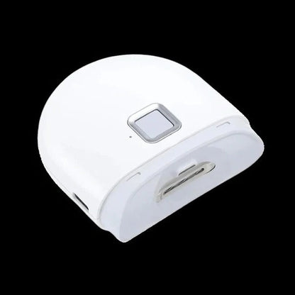 Electric Nail Clipper with Automatic Grinding and LED Light, Dual Speed