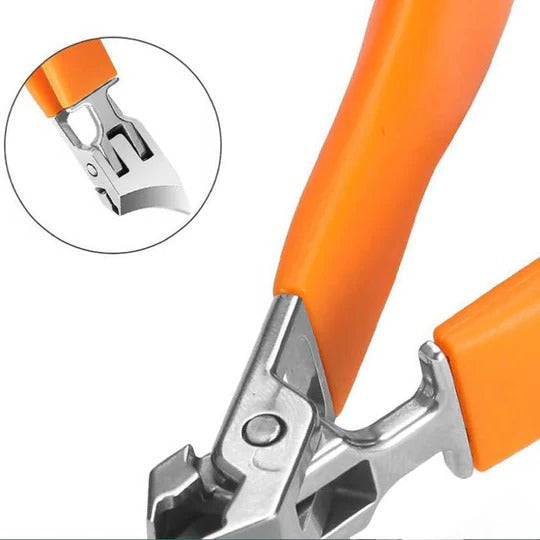 Wide Jaw Nail Clippers with Extra Large Grip and Clean Cutting Blades for Thick Nails
