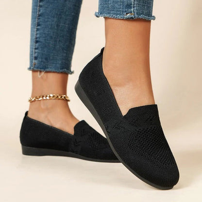 Mesh Shoes for Women with Flexible Sole and Slip-On Design