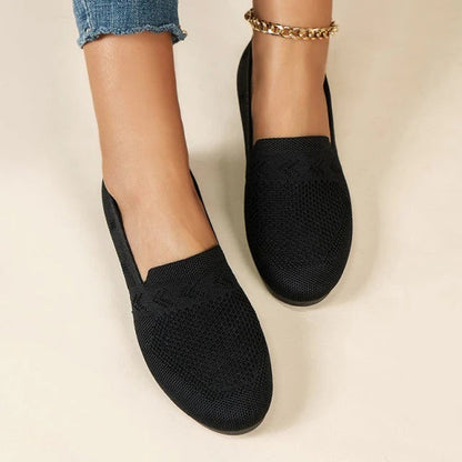 Mesh Shoes for Women with Flexible Sole and Slip-On Design
