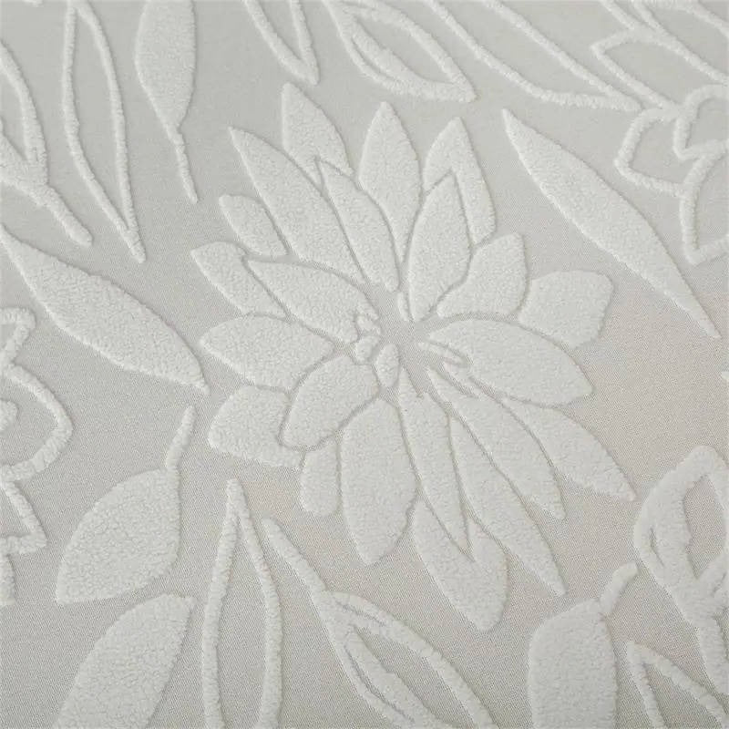 Jacquard Sofa Cover with Sunflower Print and Elastic Skirt, Machine Washable