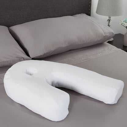 Memory Foam Pillow for Side Sleepers with Ear Cutout and Neck Support