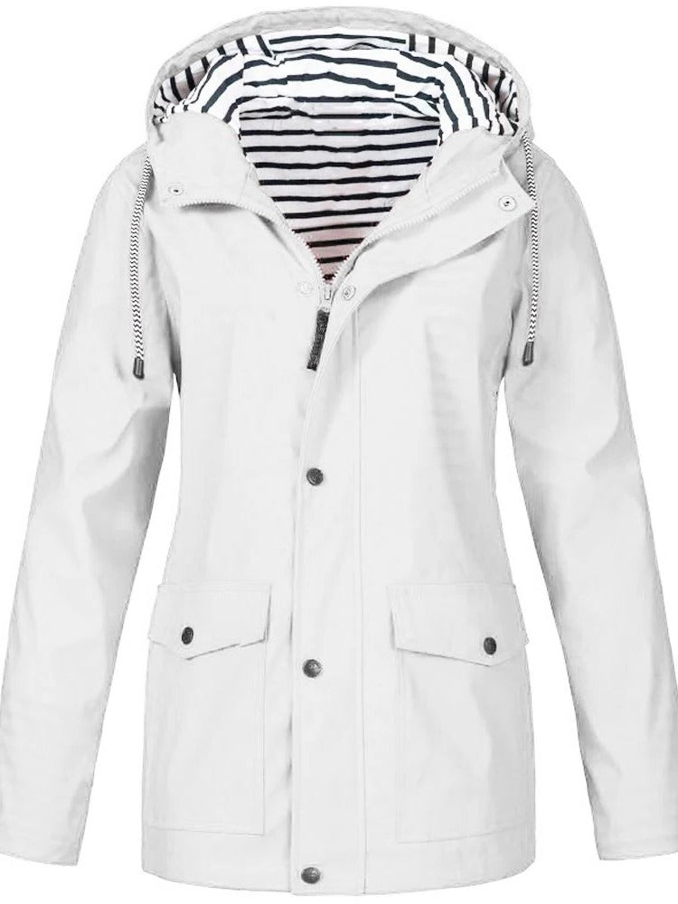 Women's Full Zip Jacket with Unrestricted Movement Cut for Spring and Summer