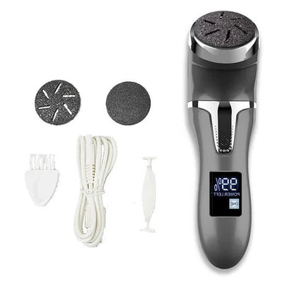 Electric Foot Callus Remover with 3000 RPM Motor and Three Grinding Heads