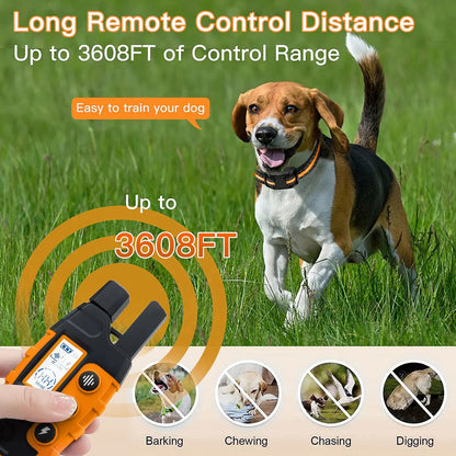 Remote Dog Training Collar with Beep and Vibration Modes, 3300ft Range