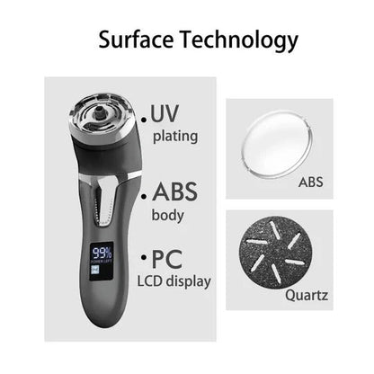 Electric Foot Callus Remover with 3000 RPM Motor and Three Grinding Heads