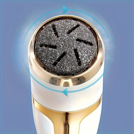 Electric Foot Callus Remover with 3000 RPM Motor and Three Grinding Heads