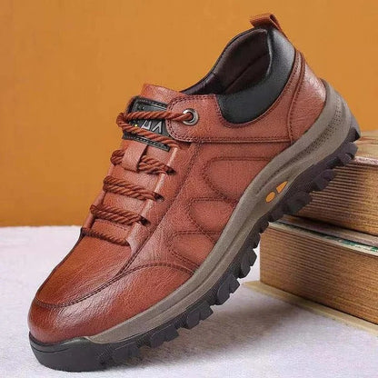 Slip-On Shoes with Built-In Arch Structure and Cushioned Insole