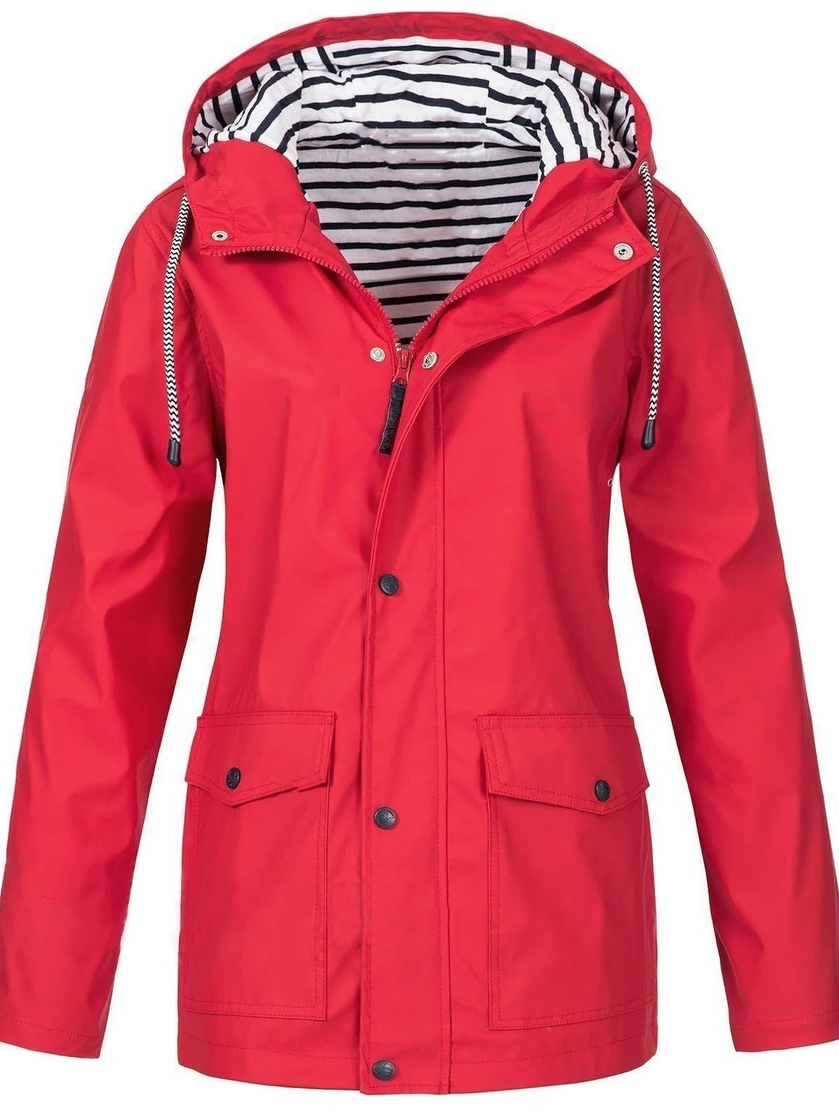 Women's Full Zip Jacket with Unrestricted Movement Cut for Spring and Summer