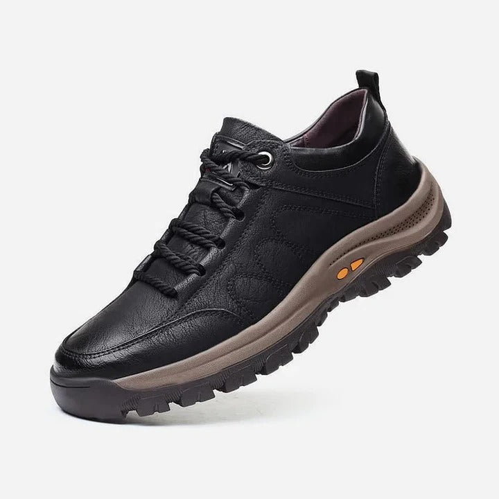 Slip-On Shoes with Built-In Arch Structure and Cushioned Insole