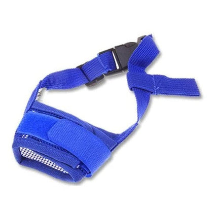Dog Muzzle with Adjustable Strap and Open Mesh Design, Five Sizes