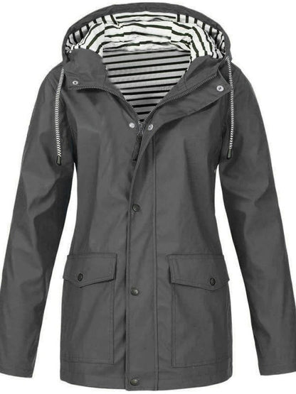 Women's Full Zip Jacket with Unrestricted Movement Cut for Spring and Summer