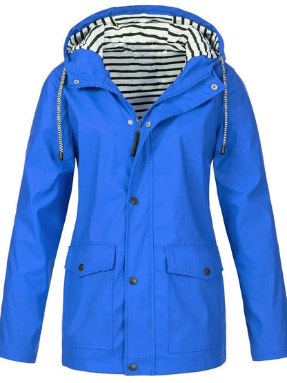 Women's Full Zip Jacket with Unrestricted Movement Cut for Spring and Summer
