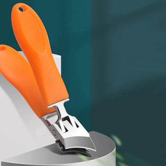 Wide Jaw Nail Clippers with Extra Large Grip and Clean Cutting Blades for Thick Nails