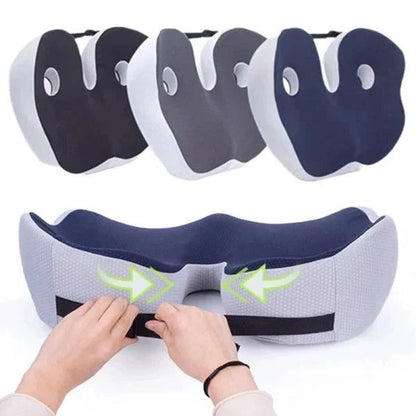 Pressure Relief Seat Cushion with Repositionable Internal Sections