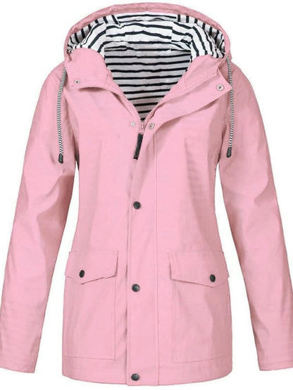Women's Full Zip Jacket with Unrestricted Movement Cut for Spring and Summer