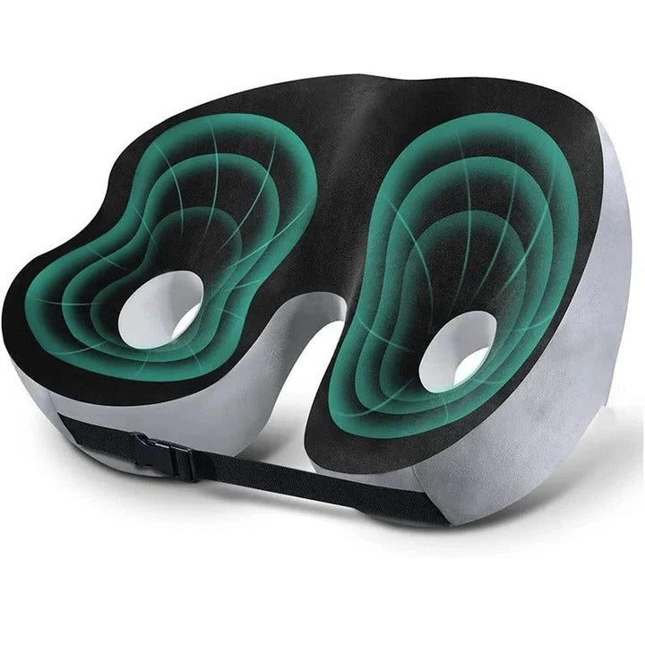 Pressure Relief Seat Cushion with Repositionable Internal Sections