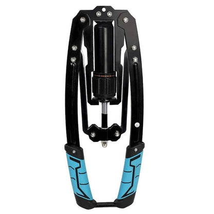 Hydraulic Chest Exerciser with 20 Resistance Levels and Folding Design