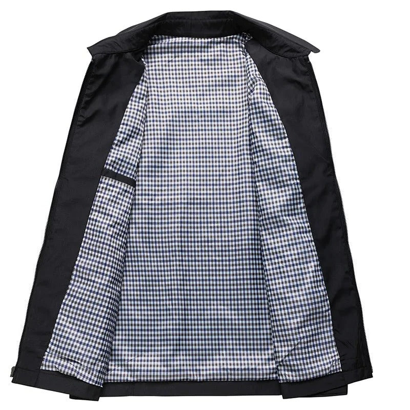 Men’s Water Resistant Hooded Jacket for Windy Weather