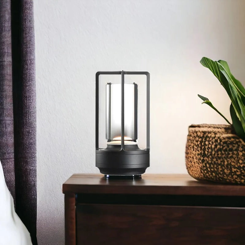 Cordless Table Lamp with Stepless Dimming and Adjustable Color Temperature