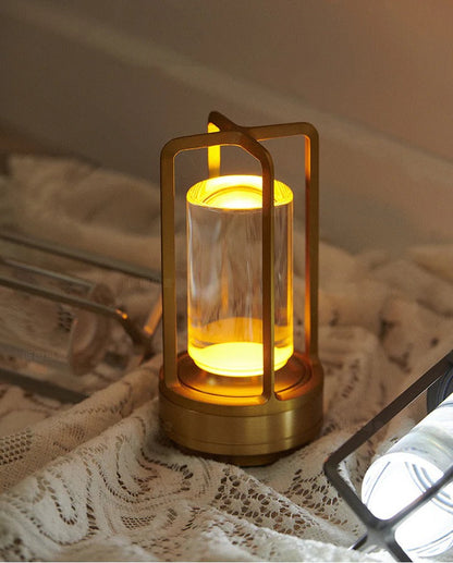 Cordless Table Lamp with Stepless Dimming and Adjustable Color Temperature