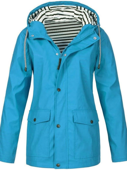 Women's Full Zip Jacket with Unrestricted Movement Cut for Spring and Summer