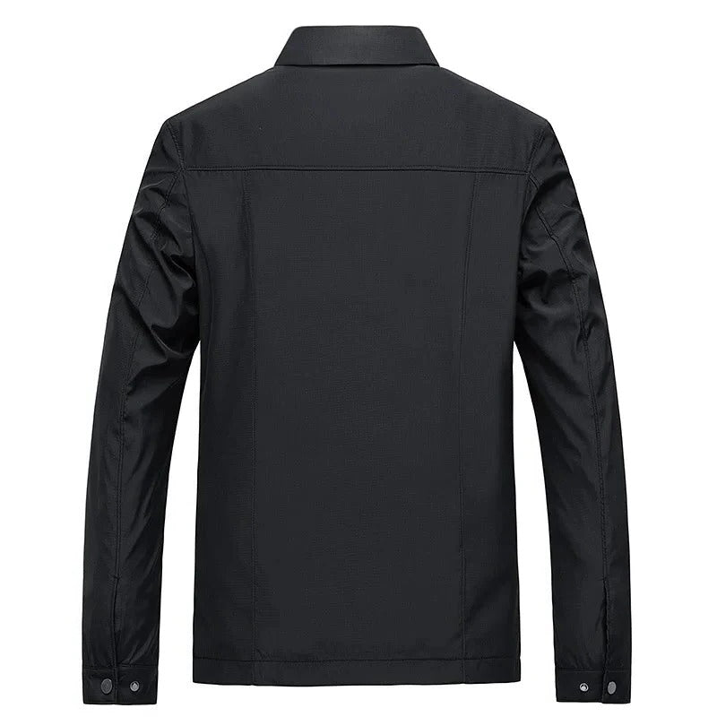 Men’s Water Resistant Hooded Jacket for Windy Weather