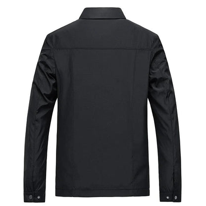 Men’s Water Resistant Hooded Jacket for Windy Weather