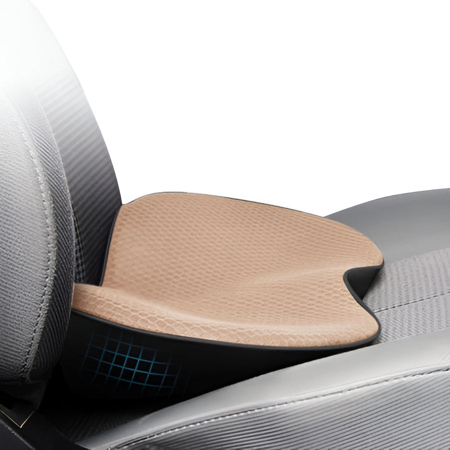 Memory Foam Car Seat Cushion with 3.5 Inch Height Boost