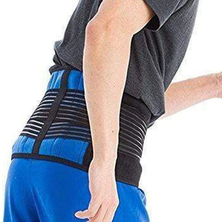 Lumbar Support Brace with Double Pull Compression and Heat Retention, Posture Correction