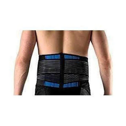 Lumbar Support Brace with Double Pull Compression and Heat Retention, Posture Correction