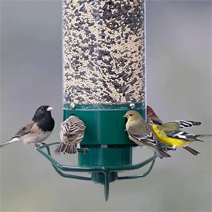 Squirrel Proof Bird Feeder with Hanging Mount and 5lb Capacity