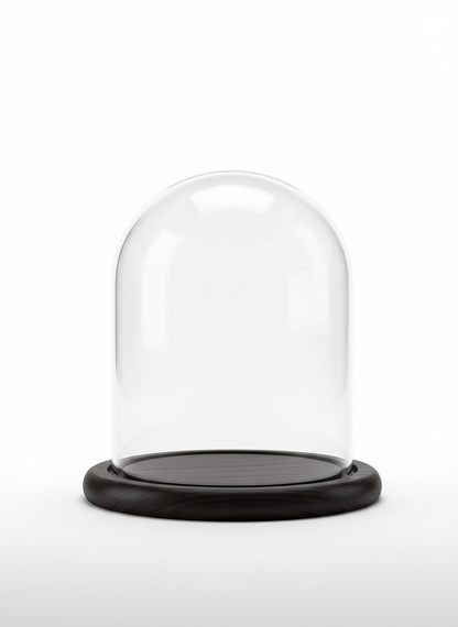 Glass Display Cloche with Base