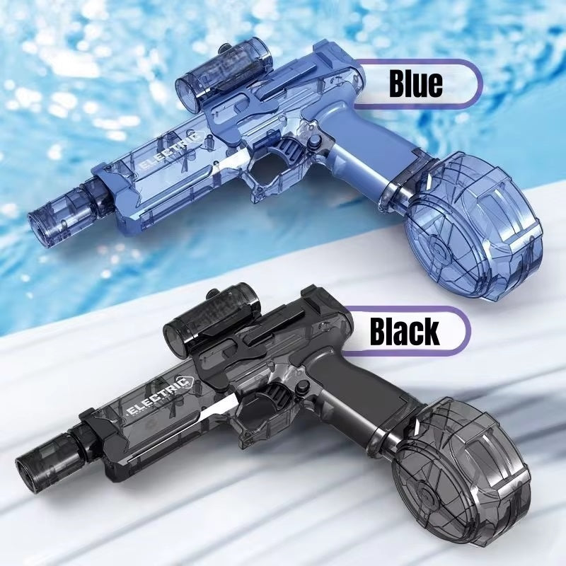 Electric Water Gun with Synchronized LED Lights and 26 Foot Range, 500ml Tank